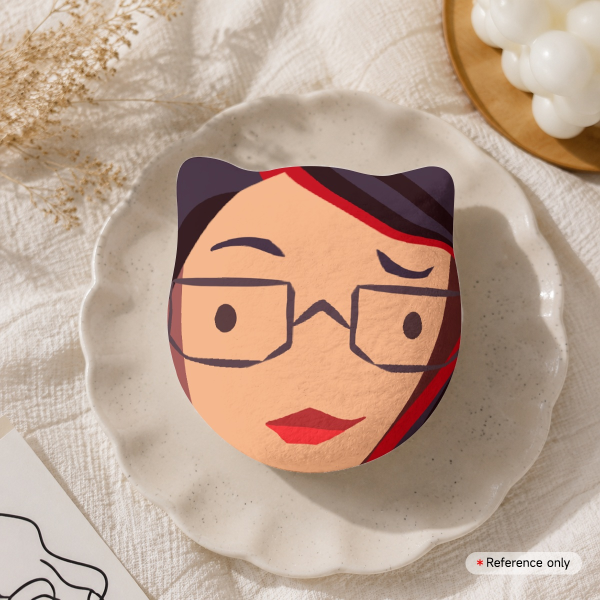 Angela Solano Cat Plush Badge