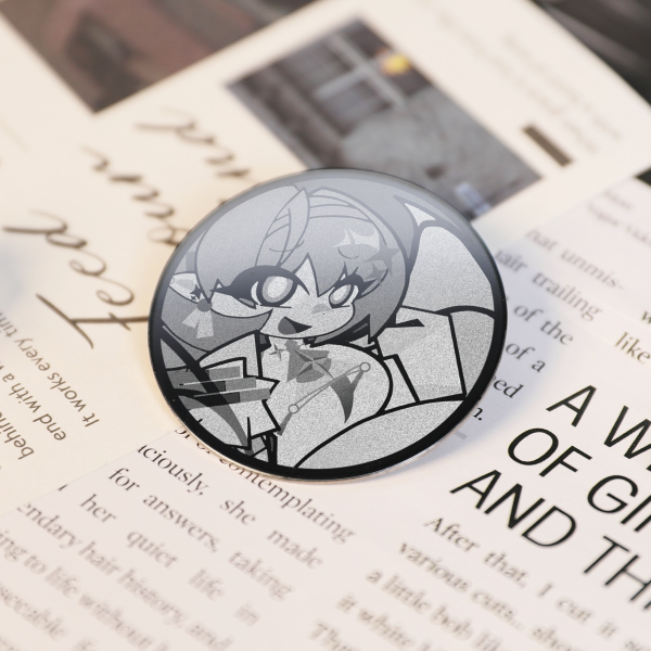 Remielle ZZZ Round Metal Badge٭✧