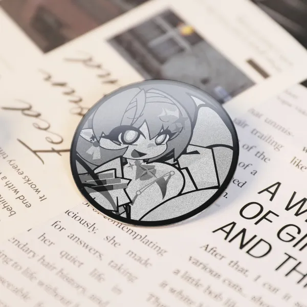 Remielle ZZZ Round Metal Badge٭✧