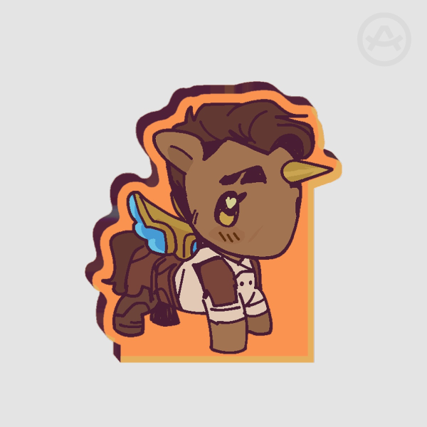 Jaycepony Thick Acrylic Stand No Base