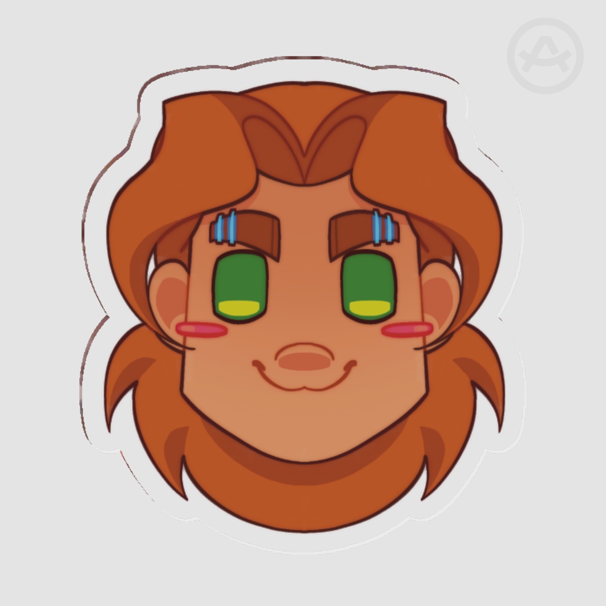 Chibi Heavy Acrylic Pin