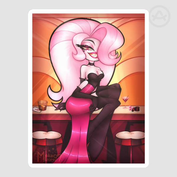 HH - Drag Persona Angel Dust Sticker