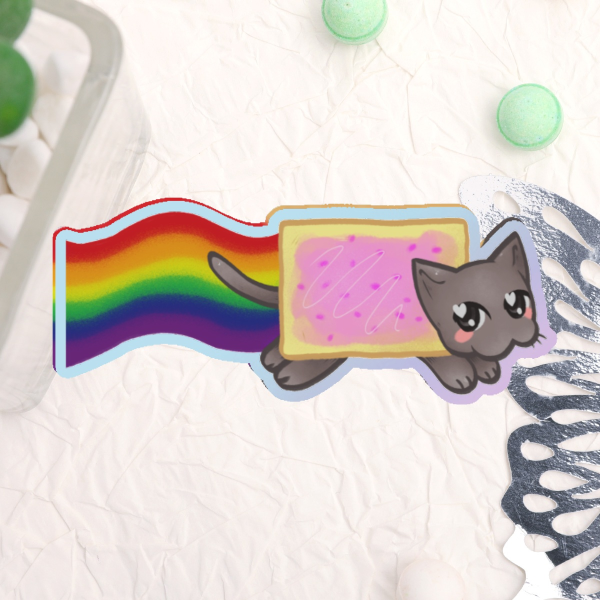 [ACRYLIC PIN] Nyan cat