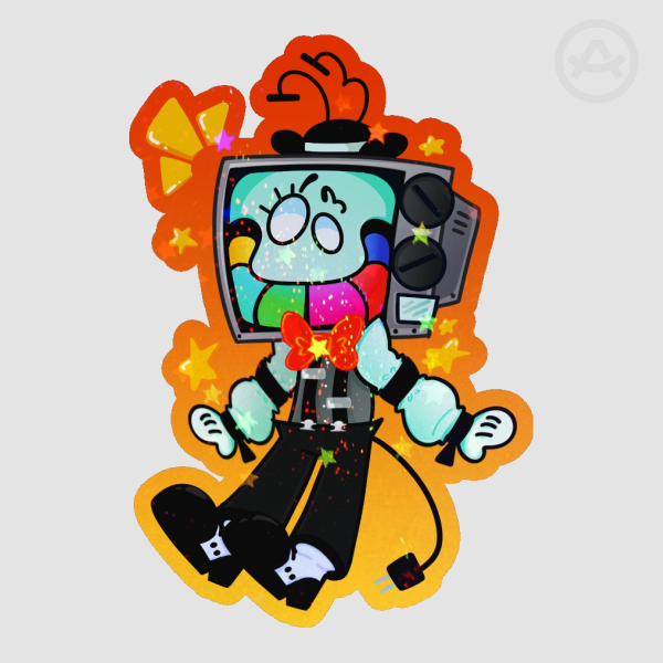 Colored Edge Die Cut Stickers