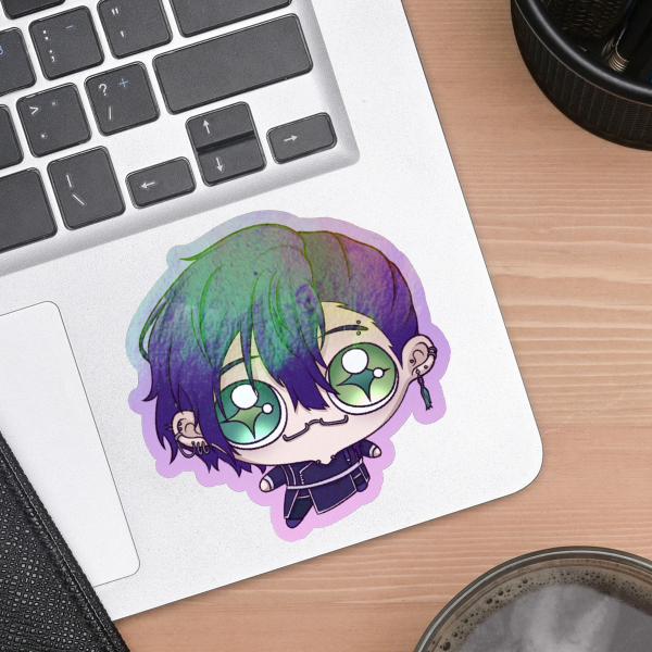 Lunah Die cut sticker