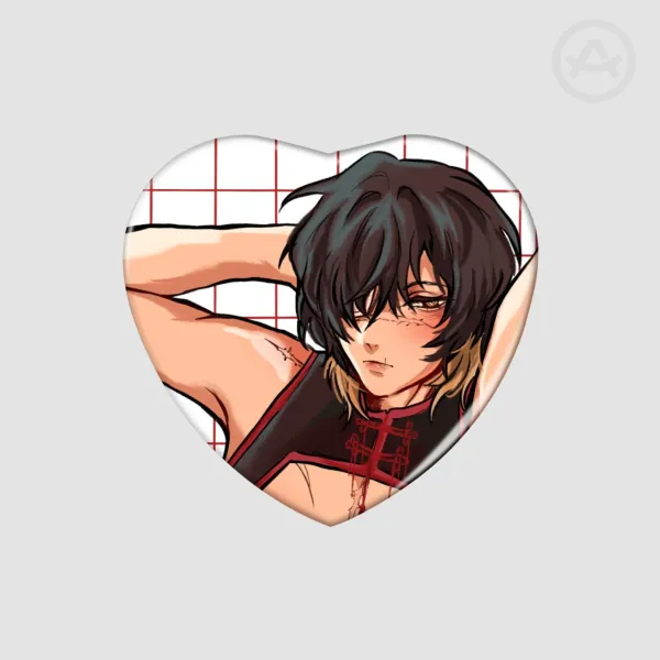 Towa heart pin ( slow damage )
