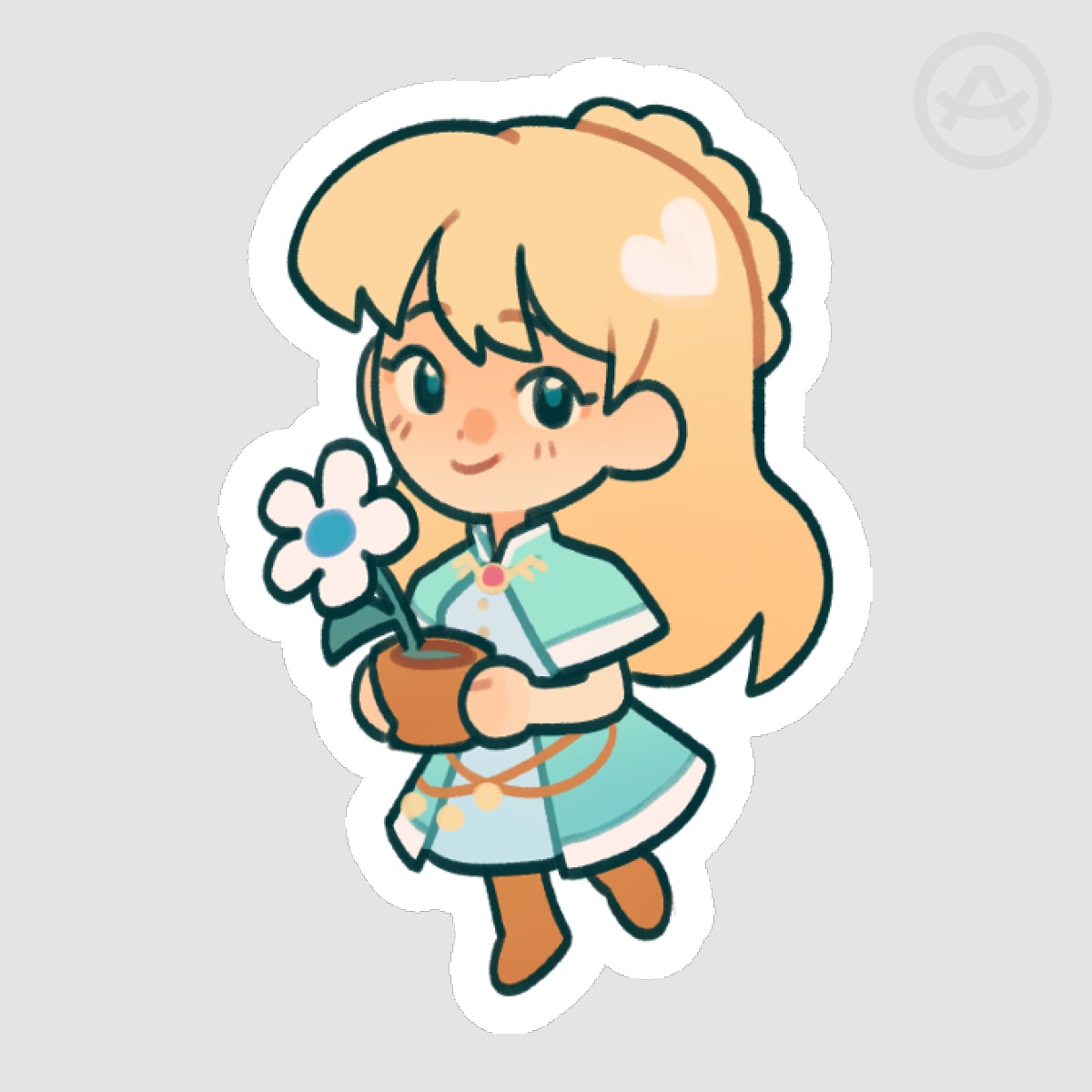 Celine - FIELDS OF MISTRIA Die Cut Stickers