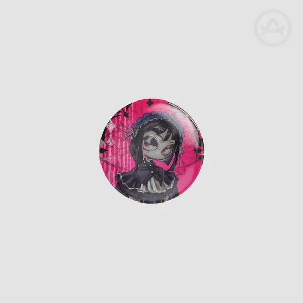 Goth Pomli - Round Badge