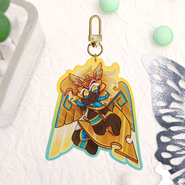 Golden cheese CRK Acrylic Keychains