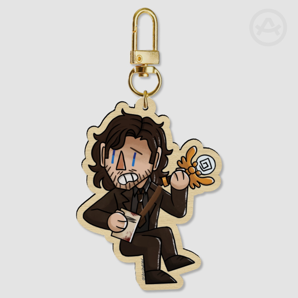 Alan Wake Wooden Charm