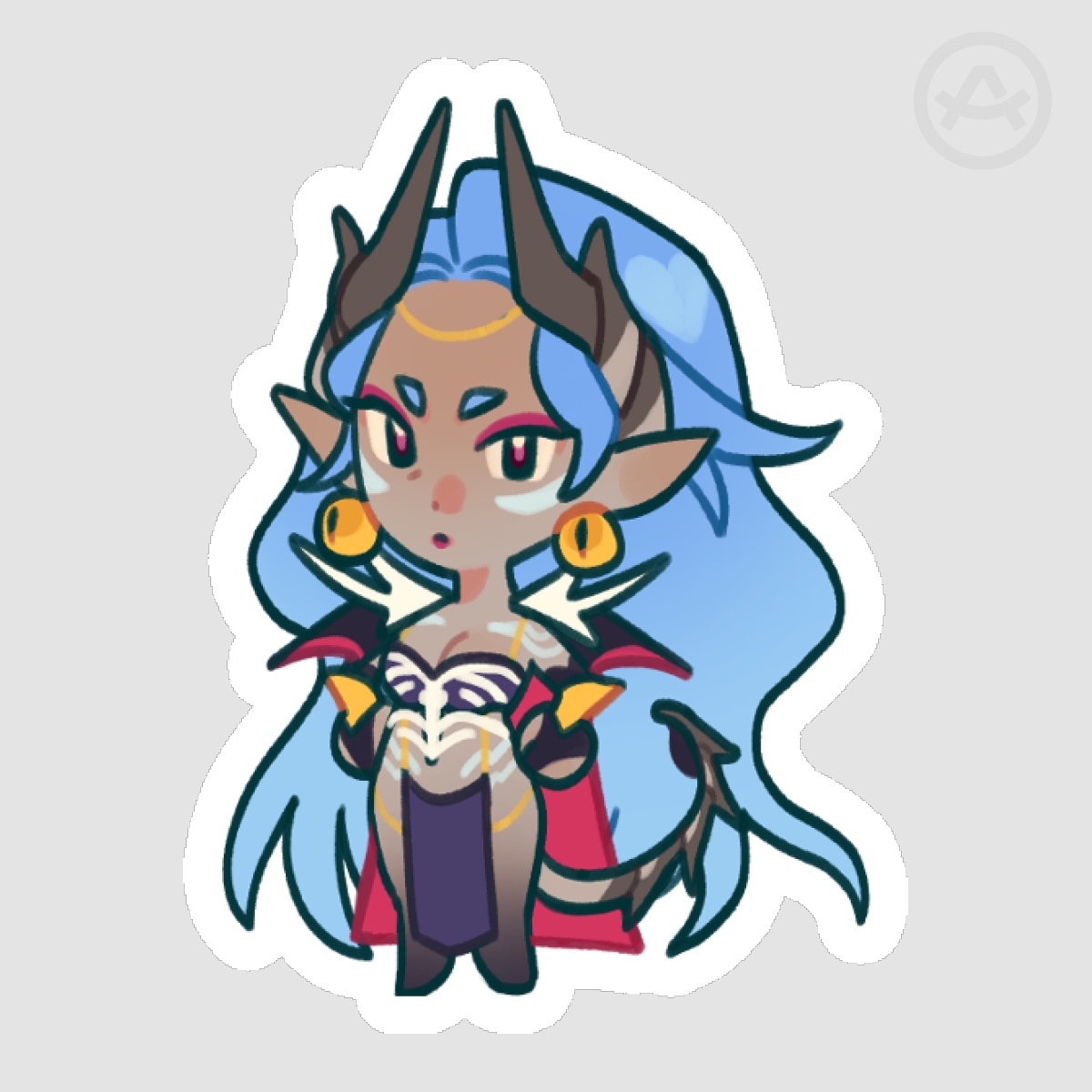 Seridia - FIELDS OF MISTRIA Die Cut Stickers
