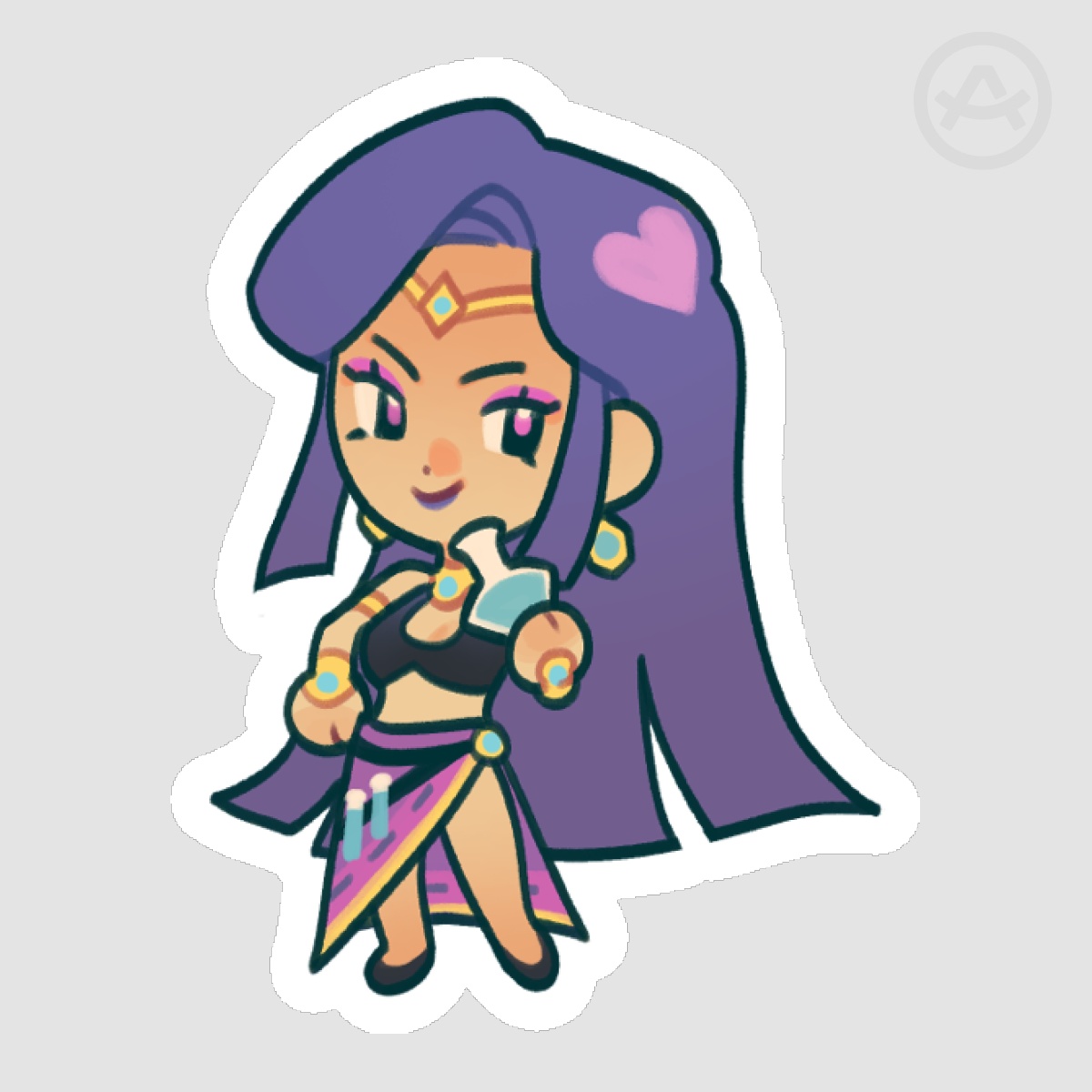 Juniper - FIELDS OF MISTRIA Die Cut Stickers