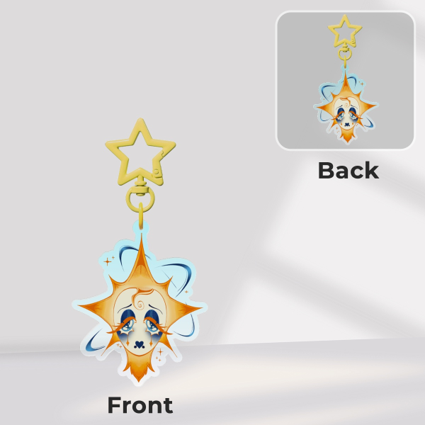 Clown of the Stars Keychain