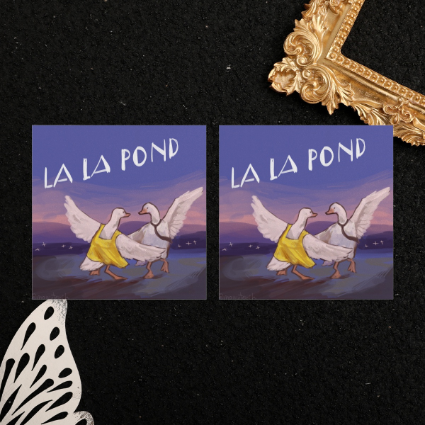 La La Pond Pear Paper Photocard