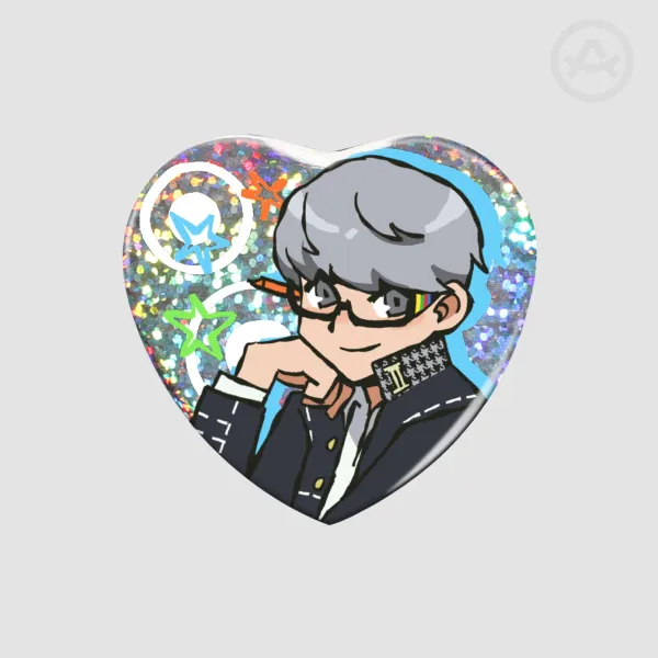 Yu Narukami Heart Badge (Persona 4)