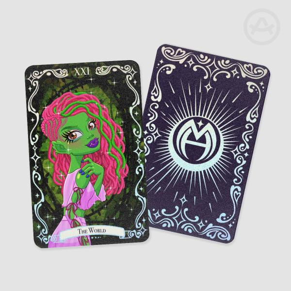 Monster Tarot The World Ivy