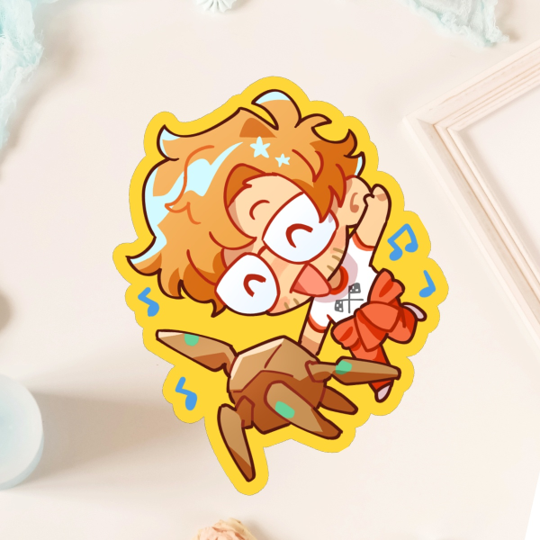 Grace & Rocky sticker