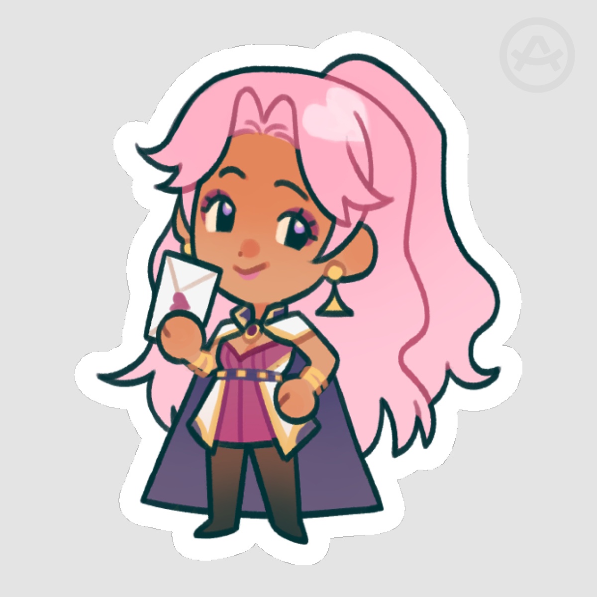 Adeline - FIELDS OF MISTRIA Die Cut Stickers