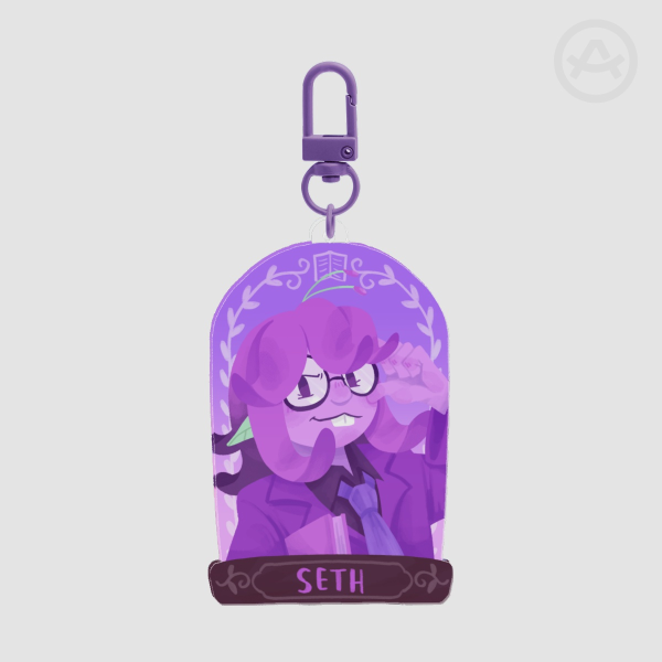 Seth - Two sided Keychain