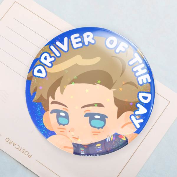 Max Verstappen Formula 1 Badge