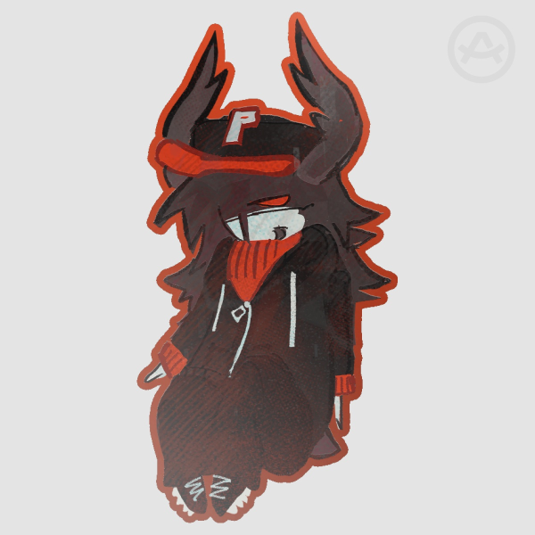 Cutesy littler pest | Sticker