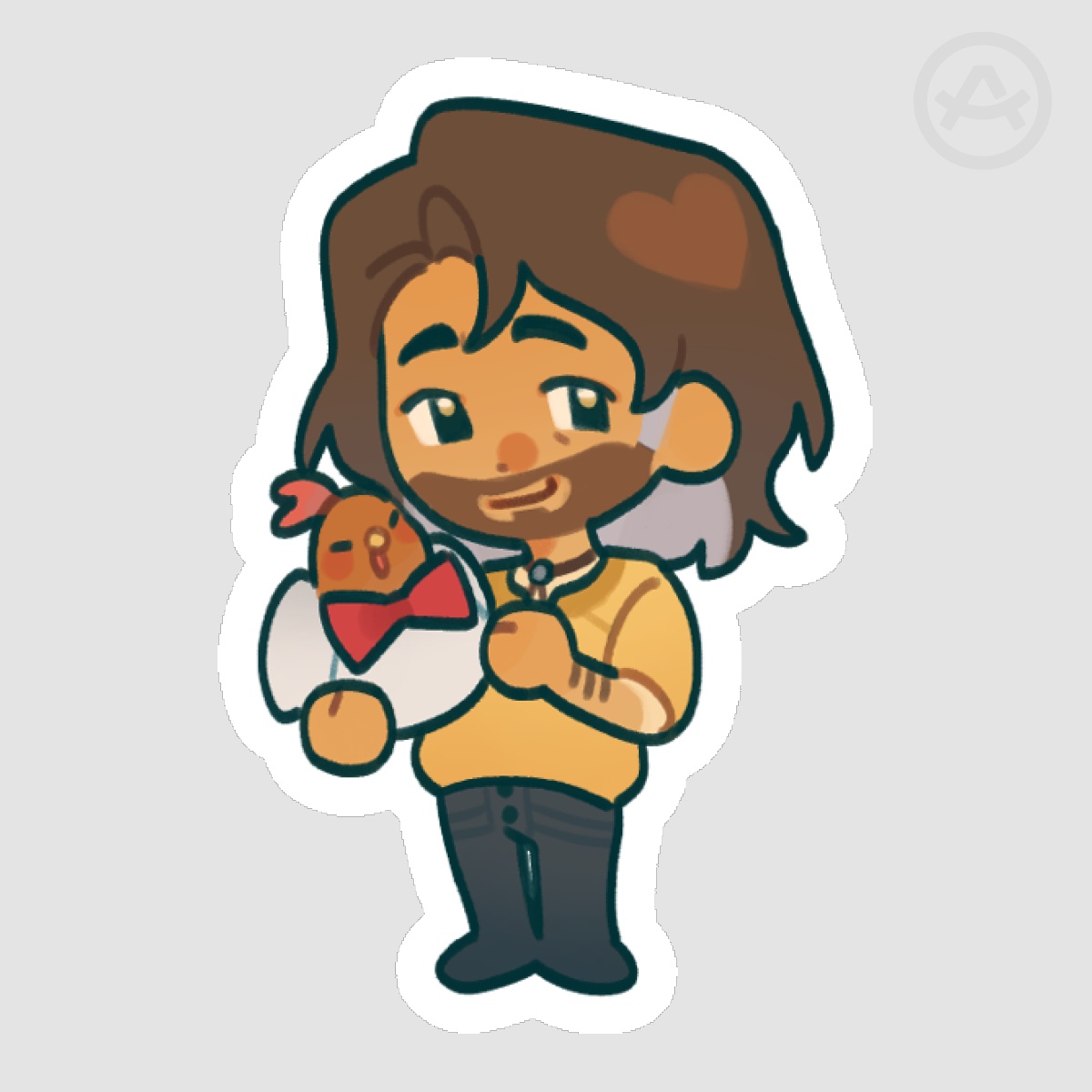 Hayden - FIELDS OF MISTRIA Die Cut Stickers
