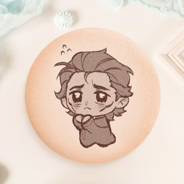 Priestguel Plush Badge