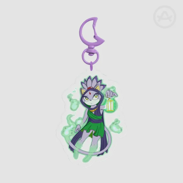 Halloween Blaze  Acrylic Keychains