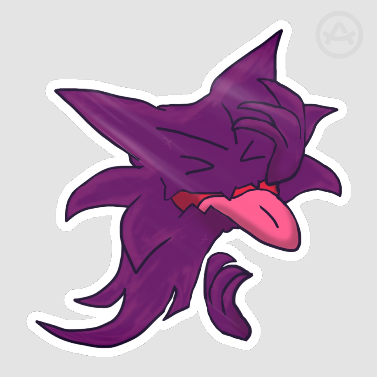 Haunter Glossy Sticker