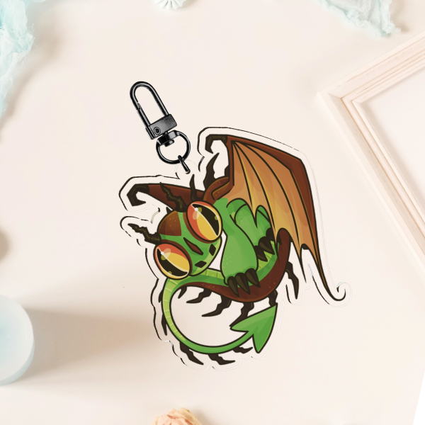 Terrible Terror Httyd Acrylic Keychains