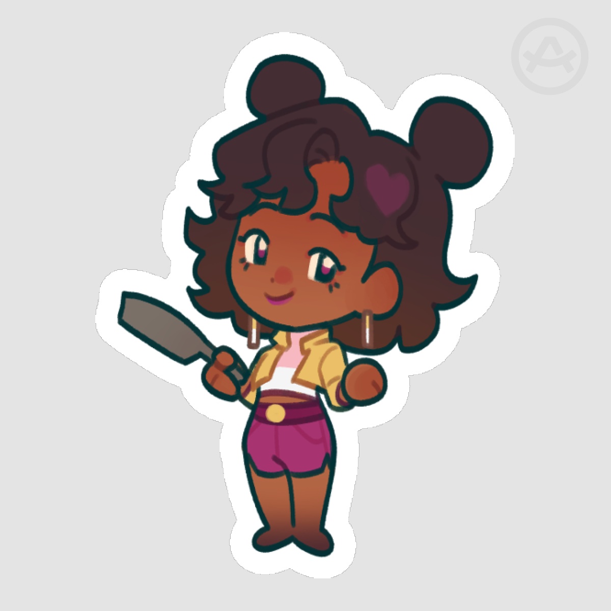 Reina - FIELDS OF MISTRIA Die Cut Stickers