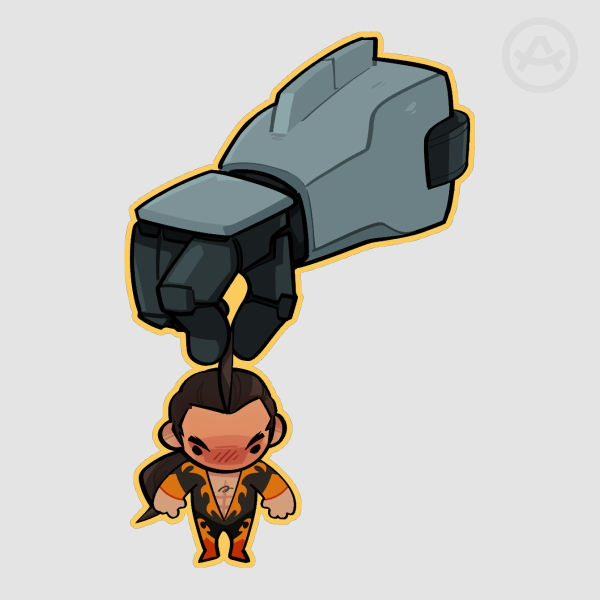 Flambae Die Cut Sticker