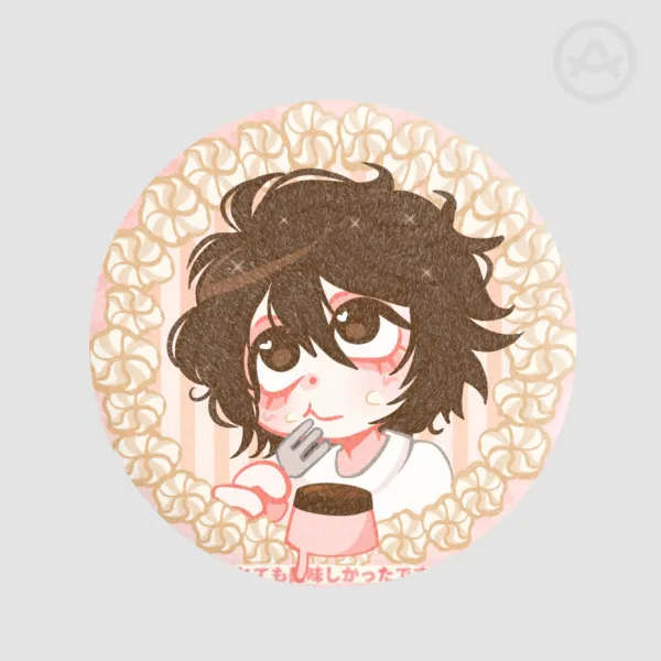 L death note plush badge