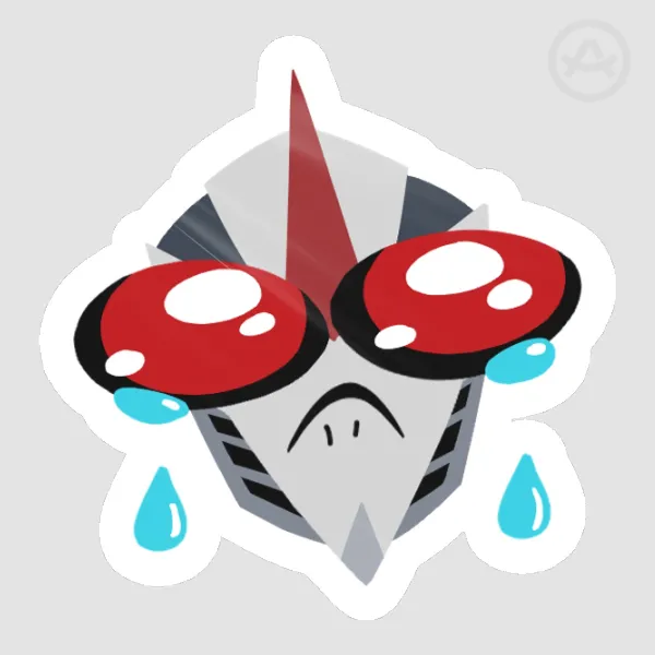 Cryscream Mini Die Cut Sticker