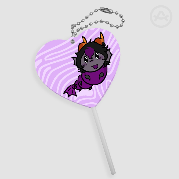 Eridan Acrylic Grubpop keychain