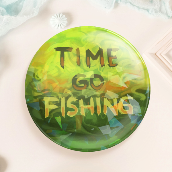 Adrian Planet Pin [Time go Fishing]
