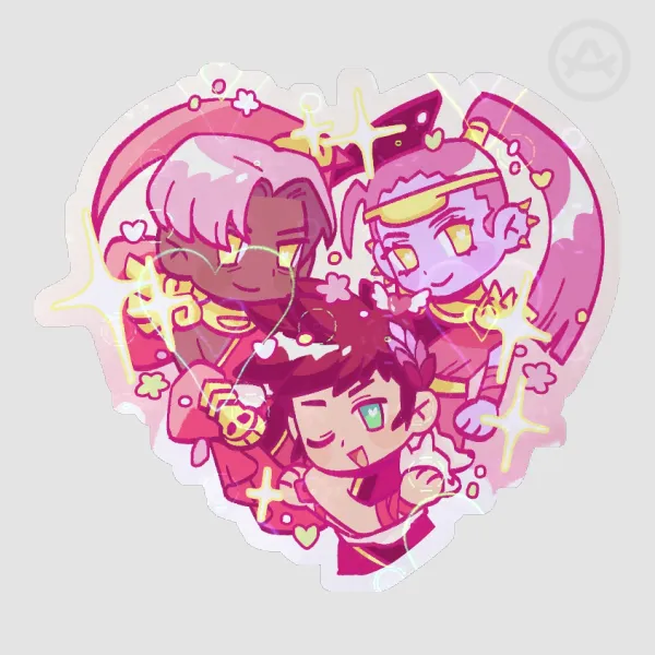Thanzagmeg Heart Sticker (Hades)