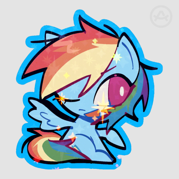 Rainbow Dash Sticker