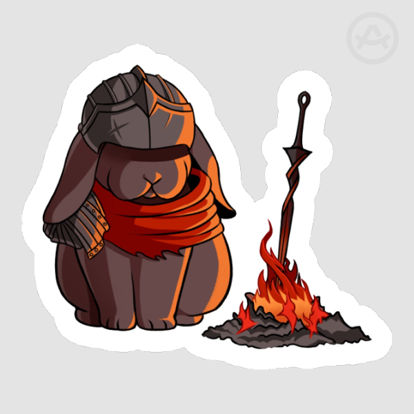 BUNFIRE LIT Sticker