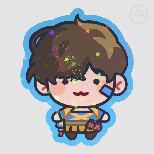 Shiny Icarus Sticker (Hades 2)