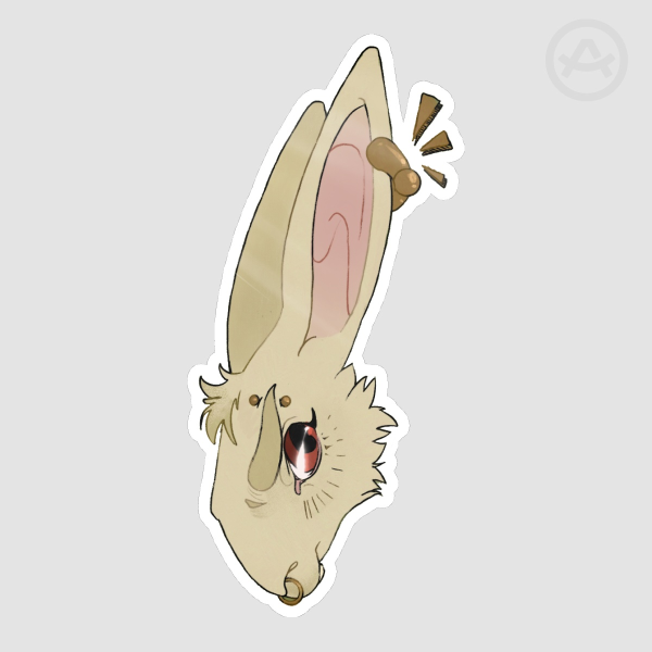 Bunny Head - Sticker