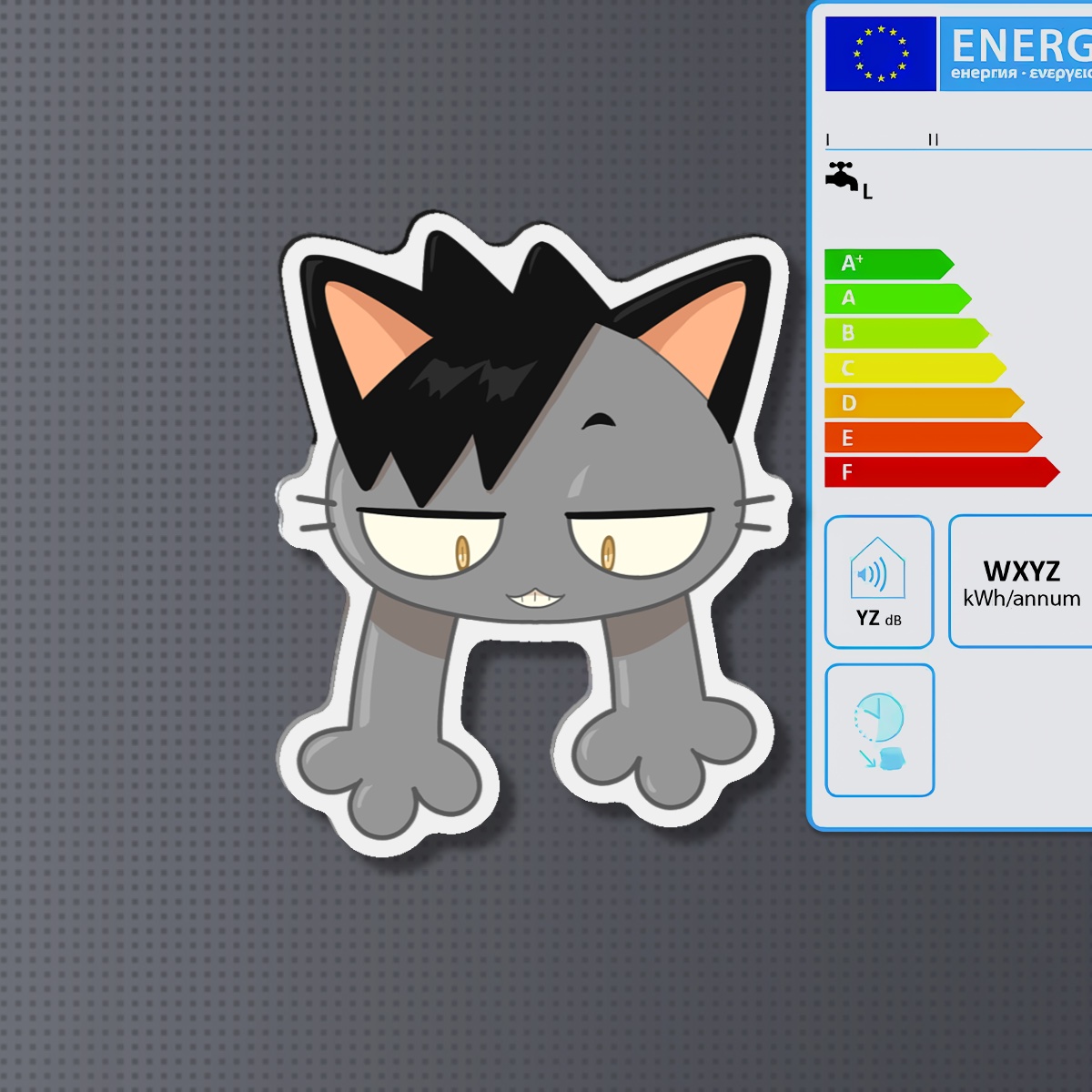 KurooCat Magnet - 2.36"(60mm)