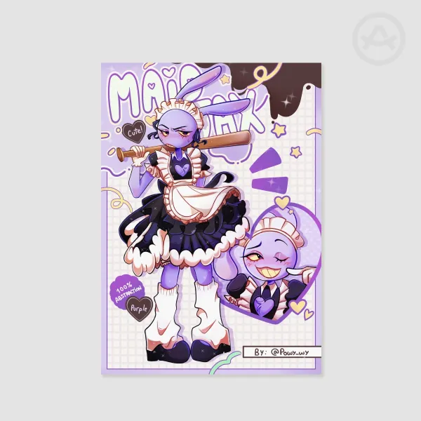 JAX MAID A4 Poster Printing