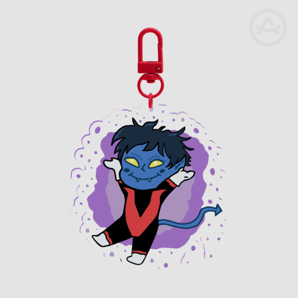 Kurt BAMF Acrylic Keychains