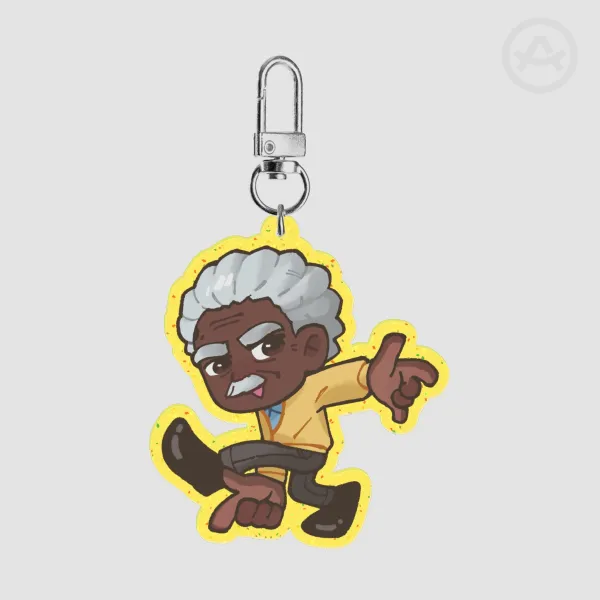 Chase Dispatch Glitter Keychain