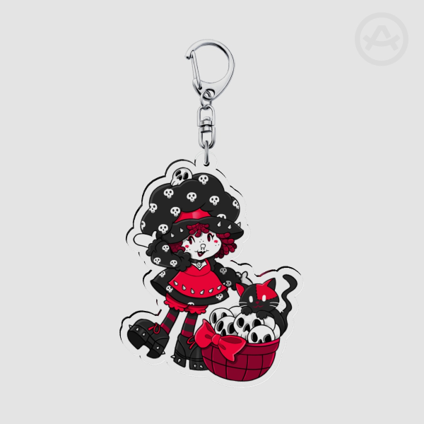 SKULLBERRY GOTHCAKE Keychain