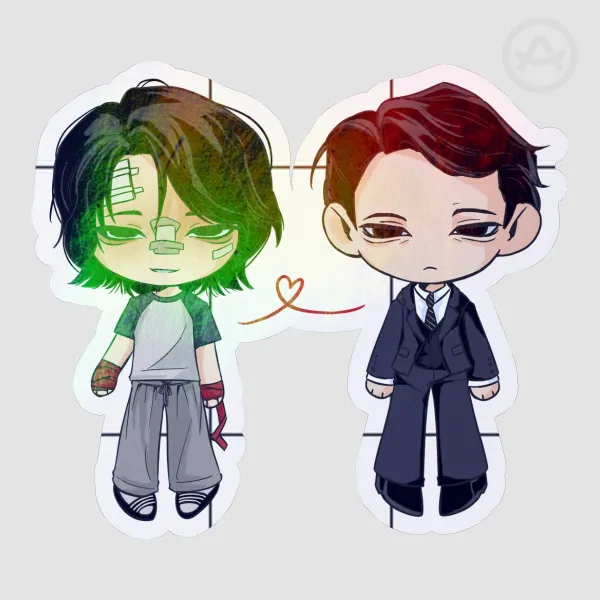 Master peace manwha sticker