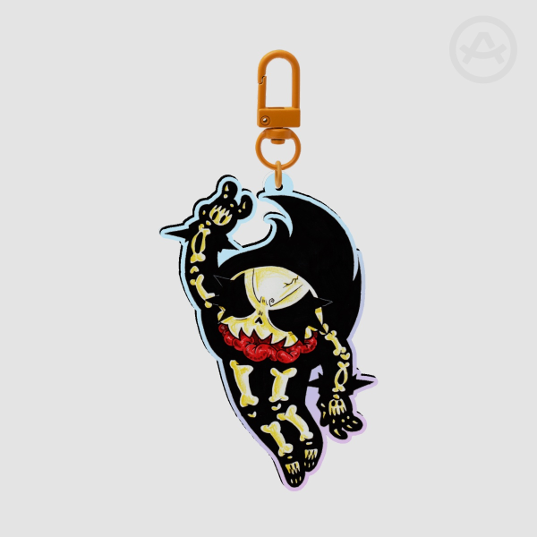 Fireball X-Ray Keychain