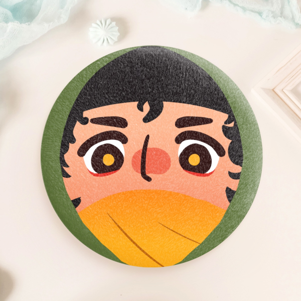 Torchbearer Plush Badge