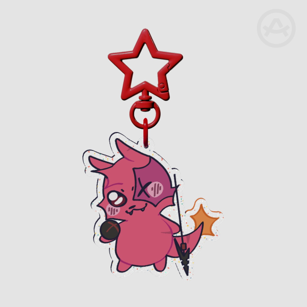 Artificer Glitter Acrylic Keychains